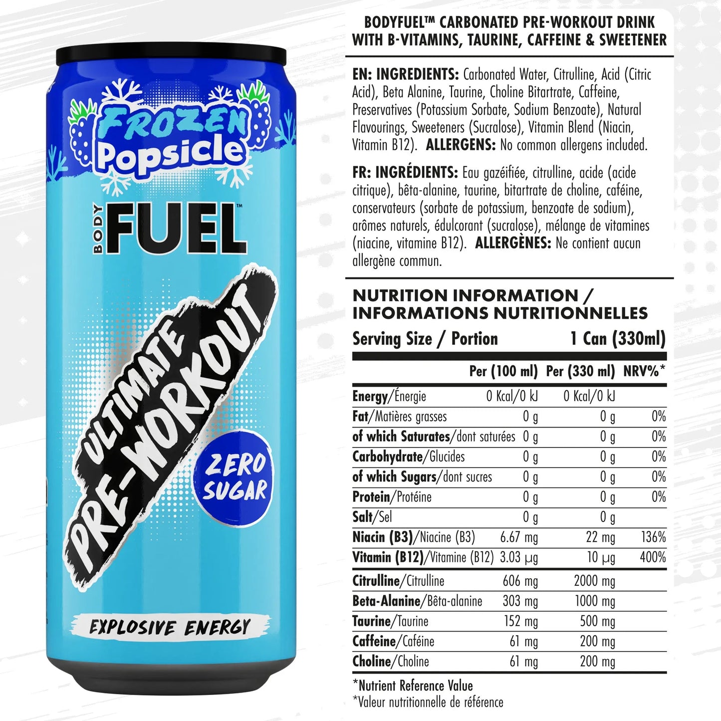 BodyFuel™ Pre-Workout Performance Drink