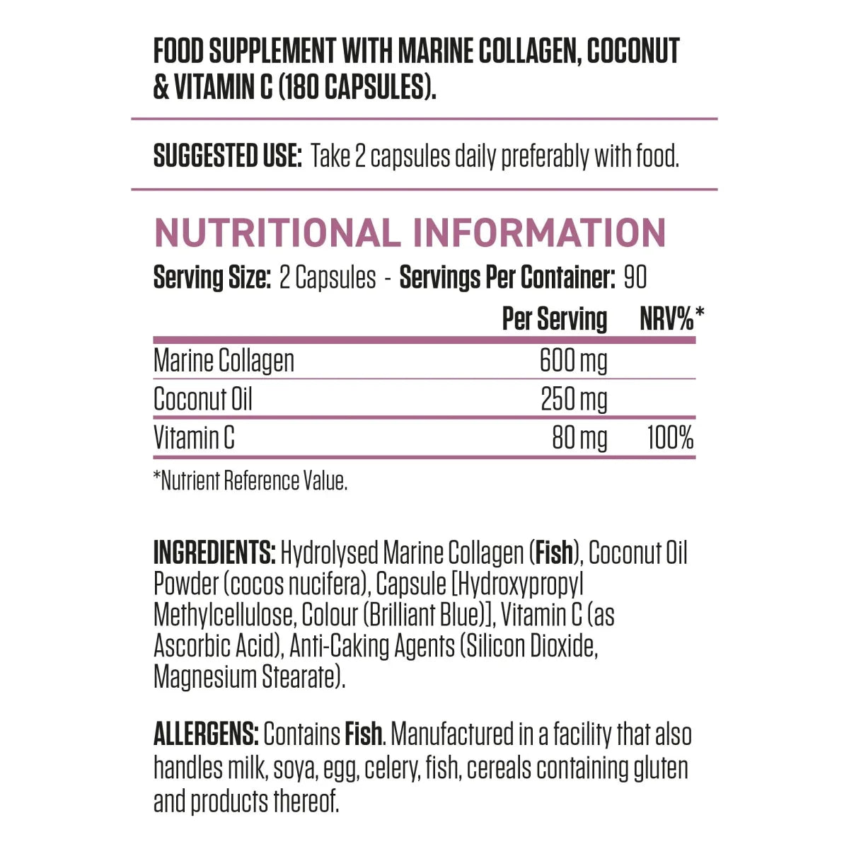 Collagen + Coconut Capsules