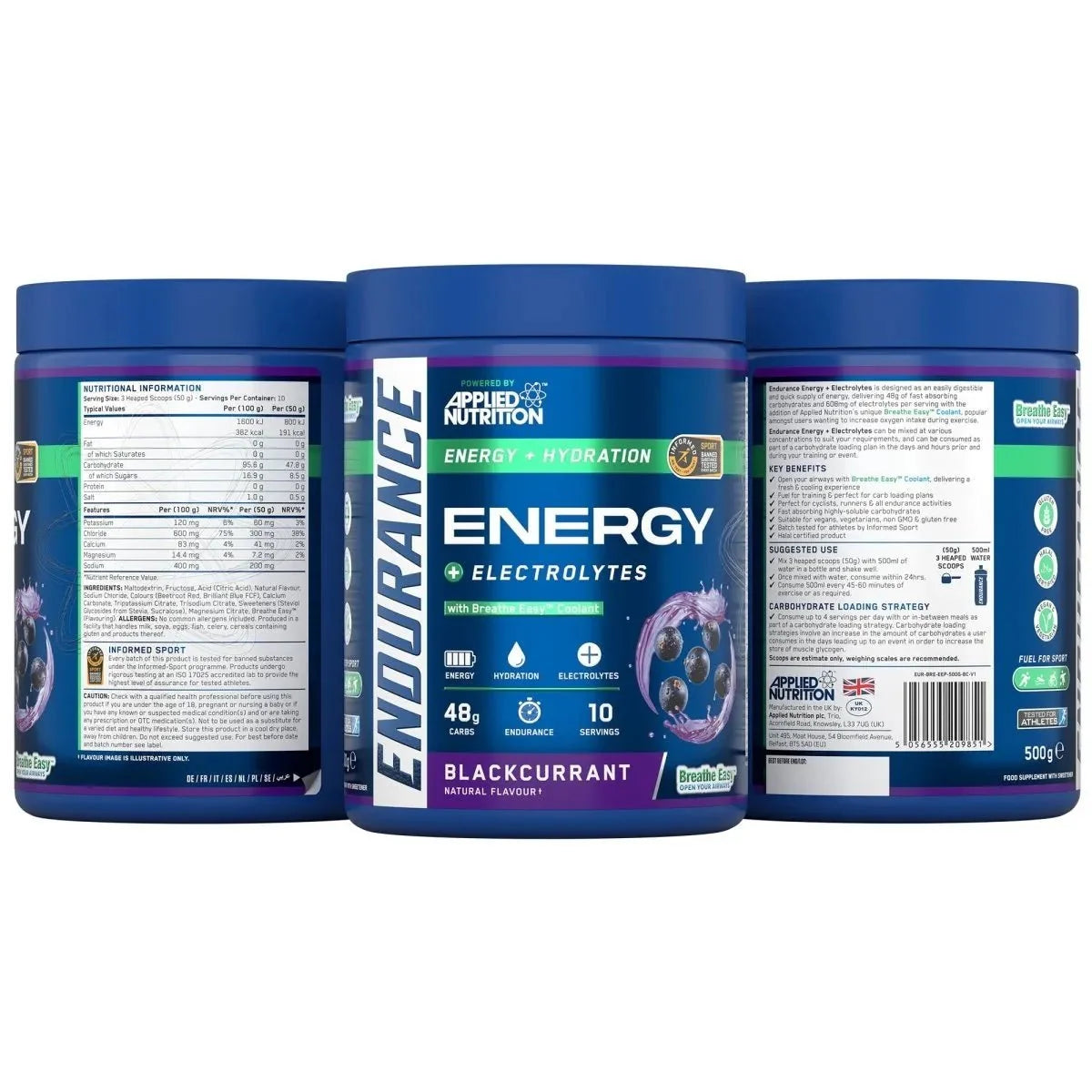 Endurance Breathe - Energy & Hydration Powder