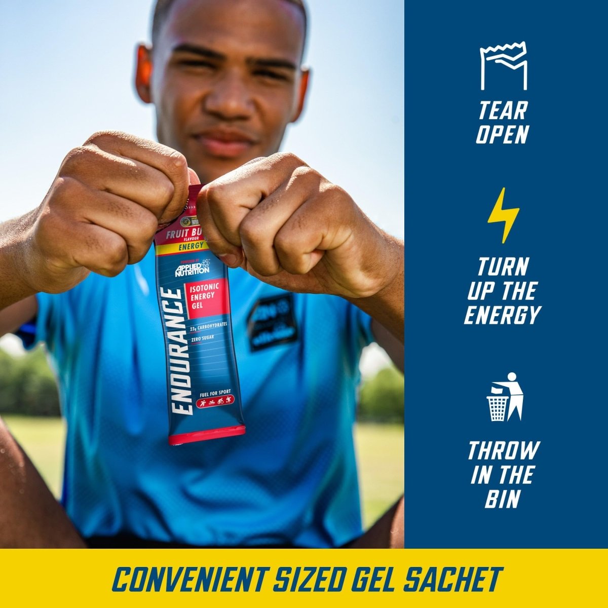 6 Pack Endurance Isotonic Energy Gels