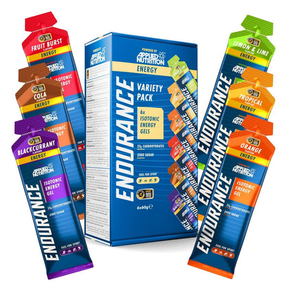 6 Pack Endurance Isotonic Energy Gels