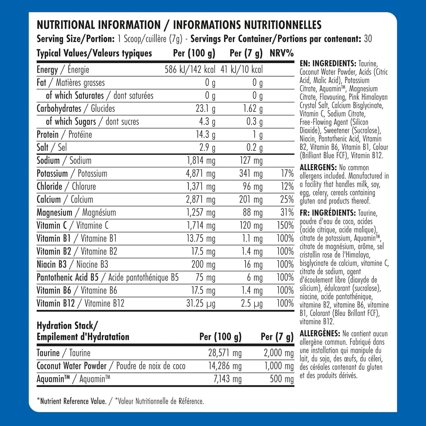 BodyFuel™ Hydration Electrolyte & Vitamin Powder
