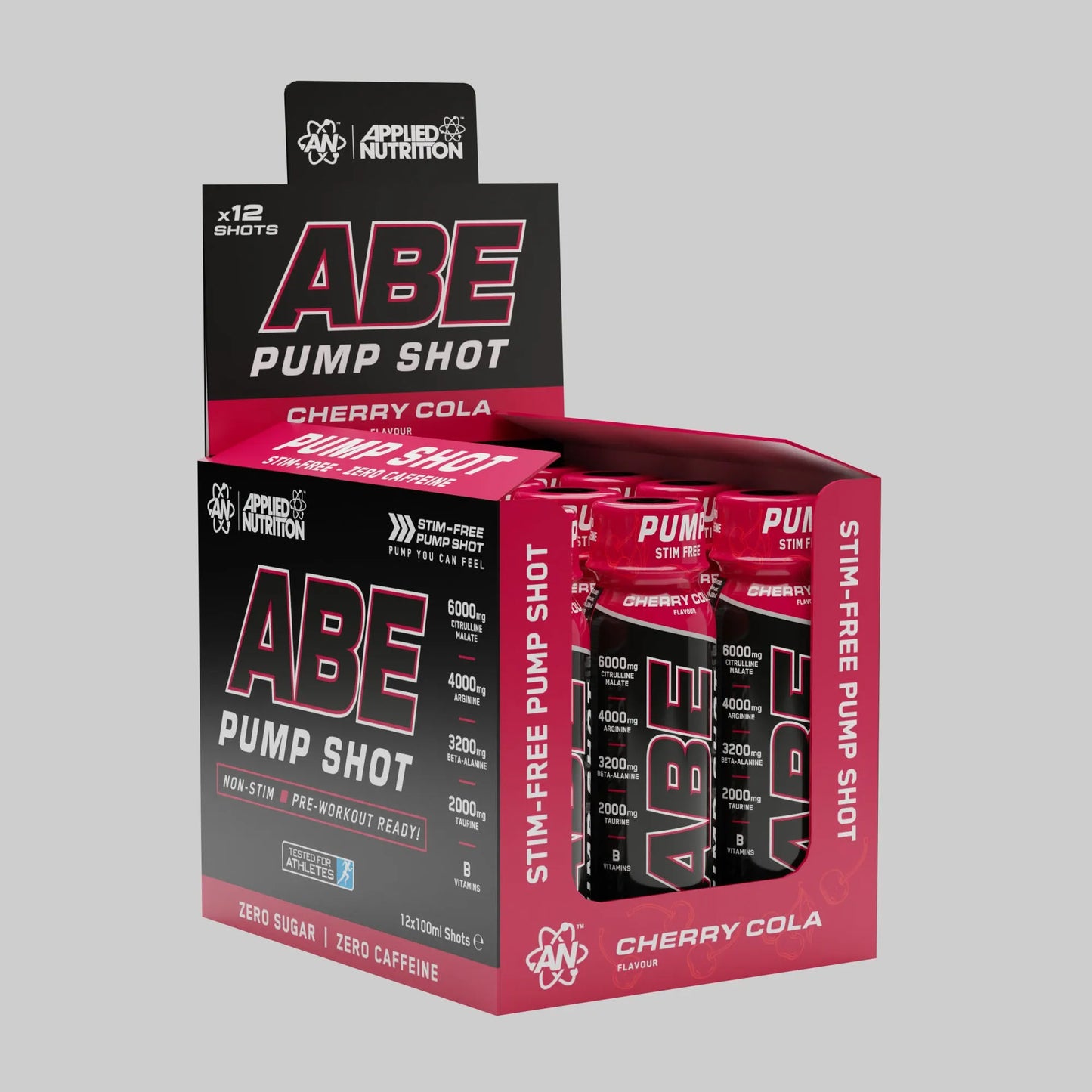 ABE Pump Pre-Workout Shots - Stim Free