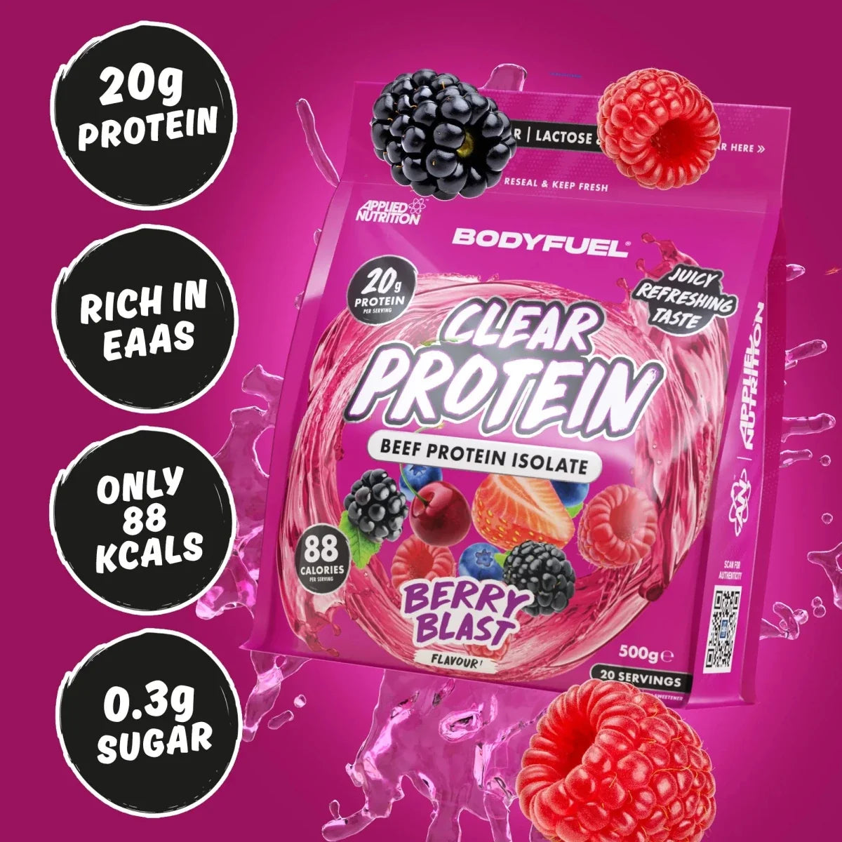 BodyFuel™ Clear Beef Protein Isolate