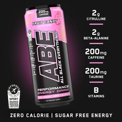 ABE - Performance Pre-Workout Cans