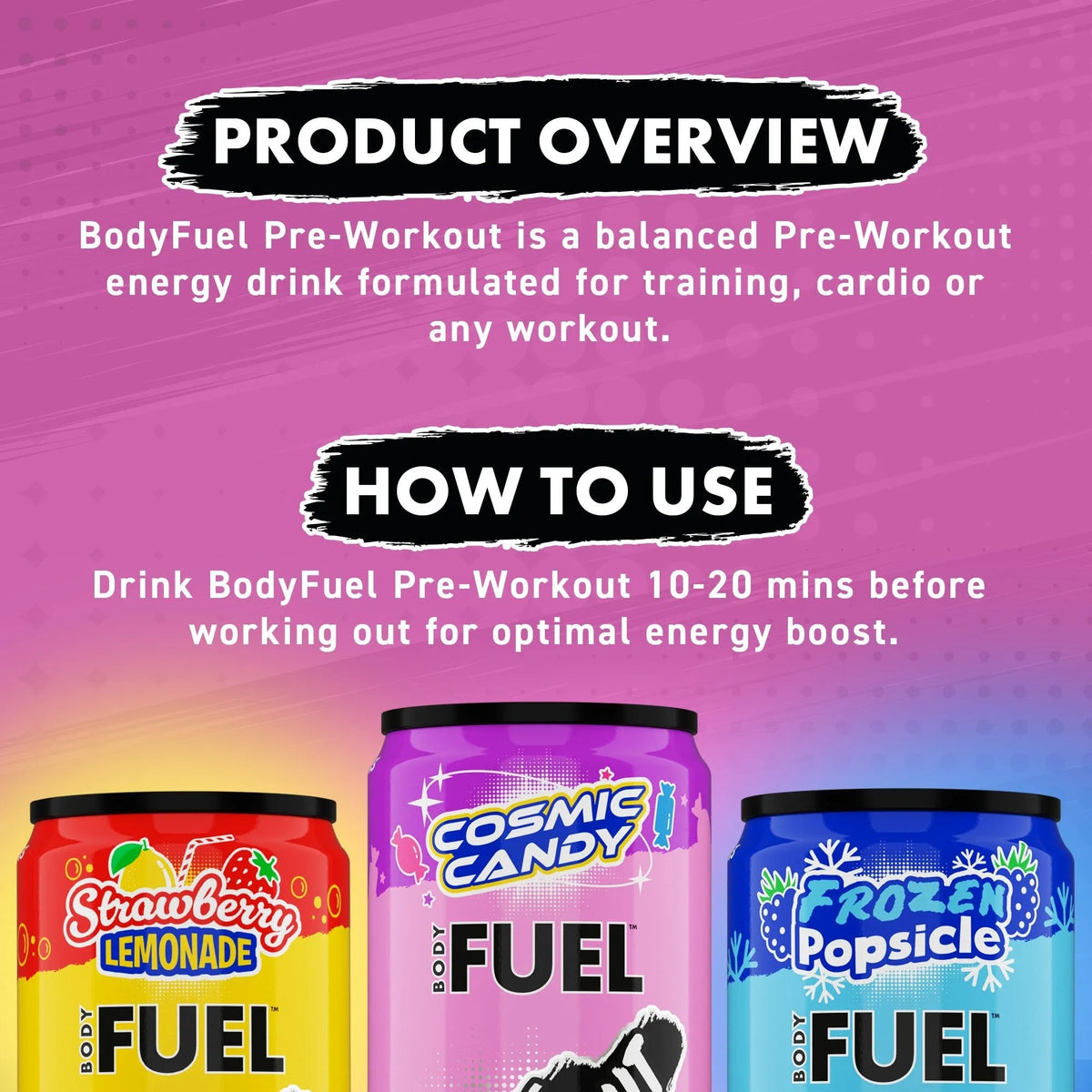 BodyFuel™ Pre-Workout Performance Drink