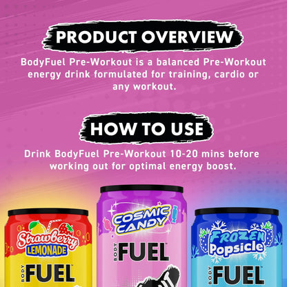 BodyFuel™ Pre-Workout Performance Drink