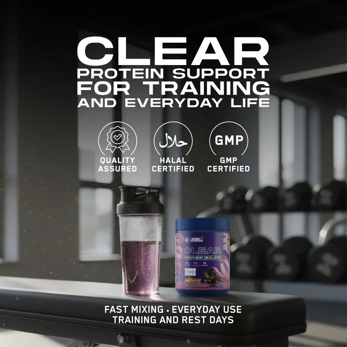 Clear Protein Isolate