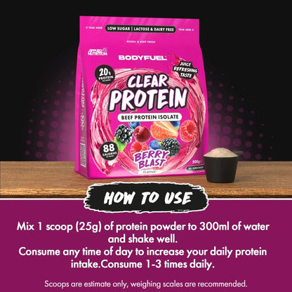 BodyFuel™ Clear Beef Protein Isolate