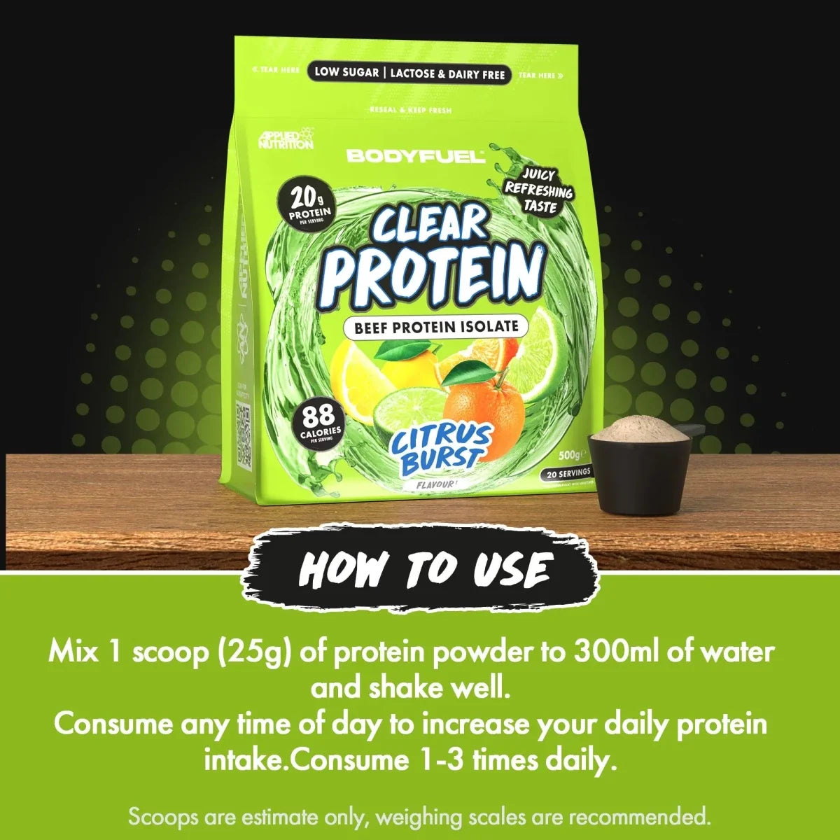 BodyFuel™ Clear Beef Protein Isolate