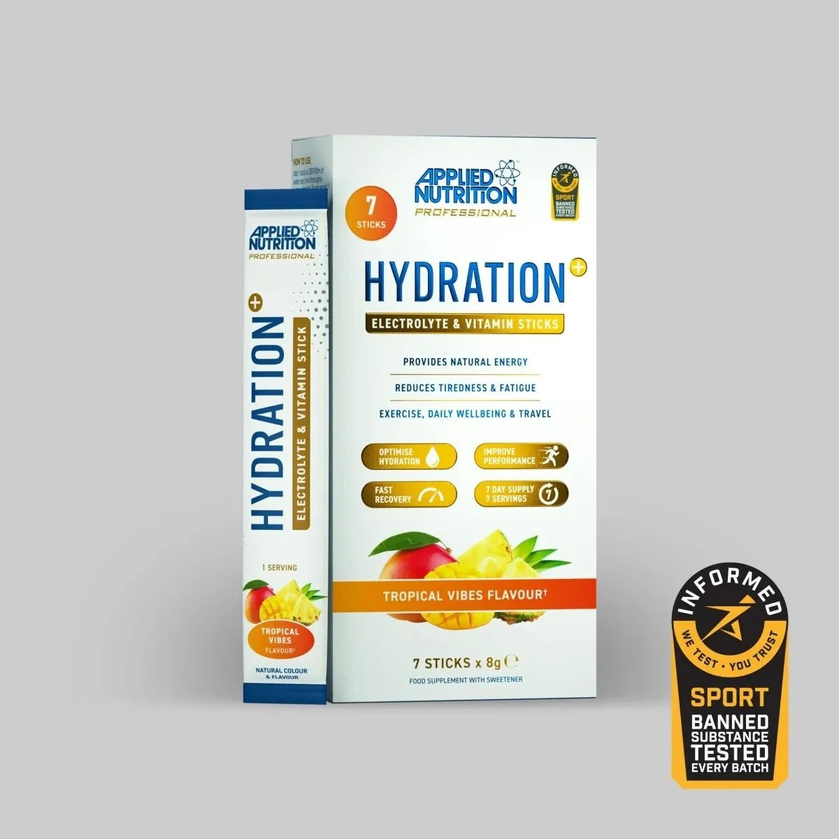 Hydration+ Electrolyte & Vitamin Powder Stick Pack