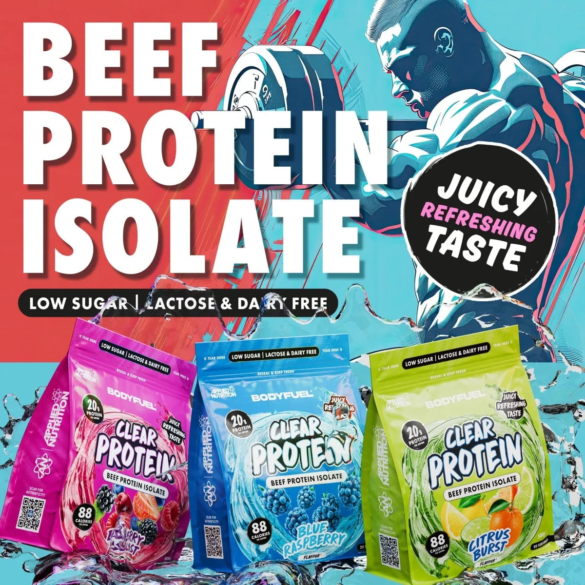 BodyFuel™ Clear Beef Protein Isolate