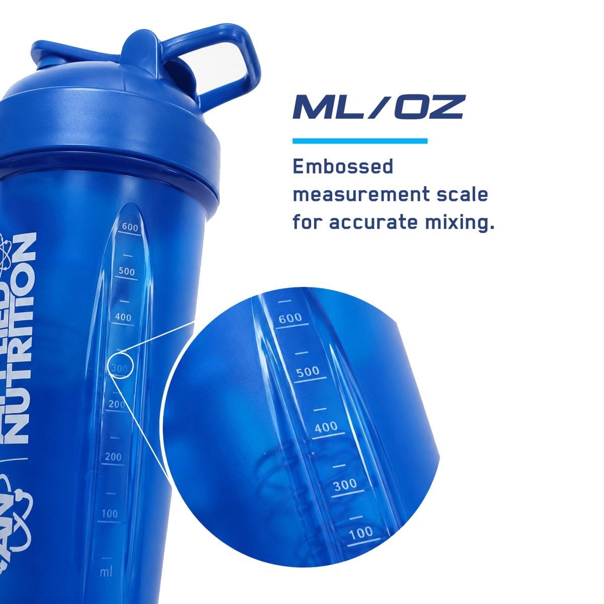 Blue Premium 800ml Shaker