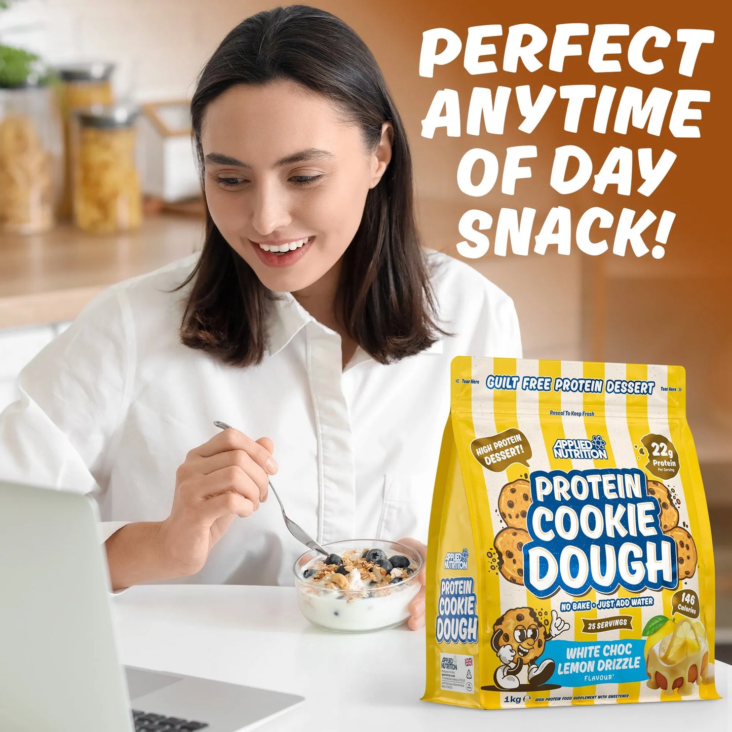 Protein Cookie Dough Dessert