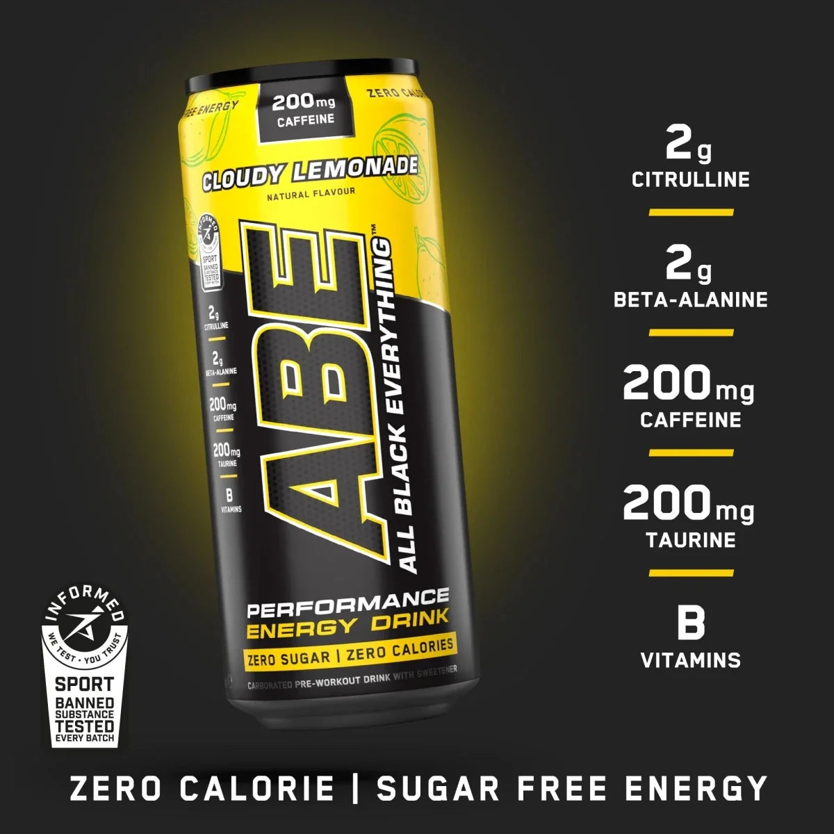 ABE - Performance Pre-Workout Cans