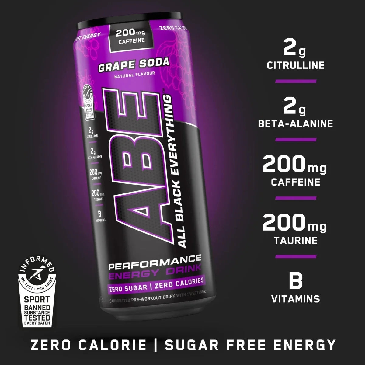 ABE - Performance Pre-Workout Cans