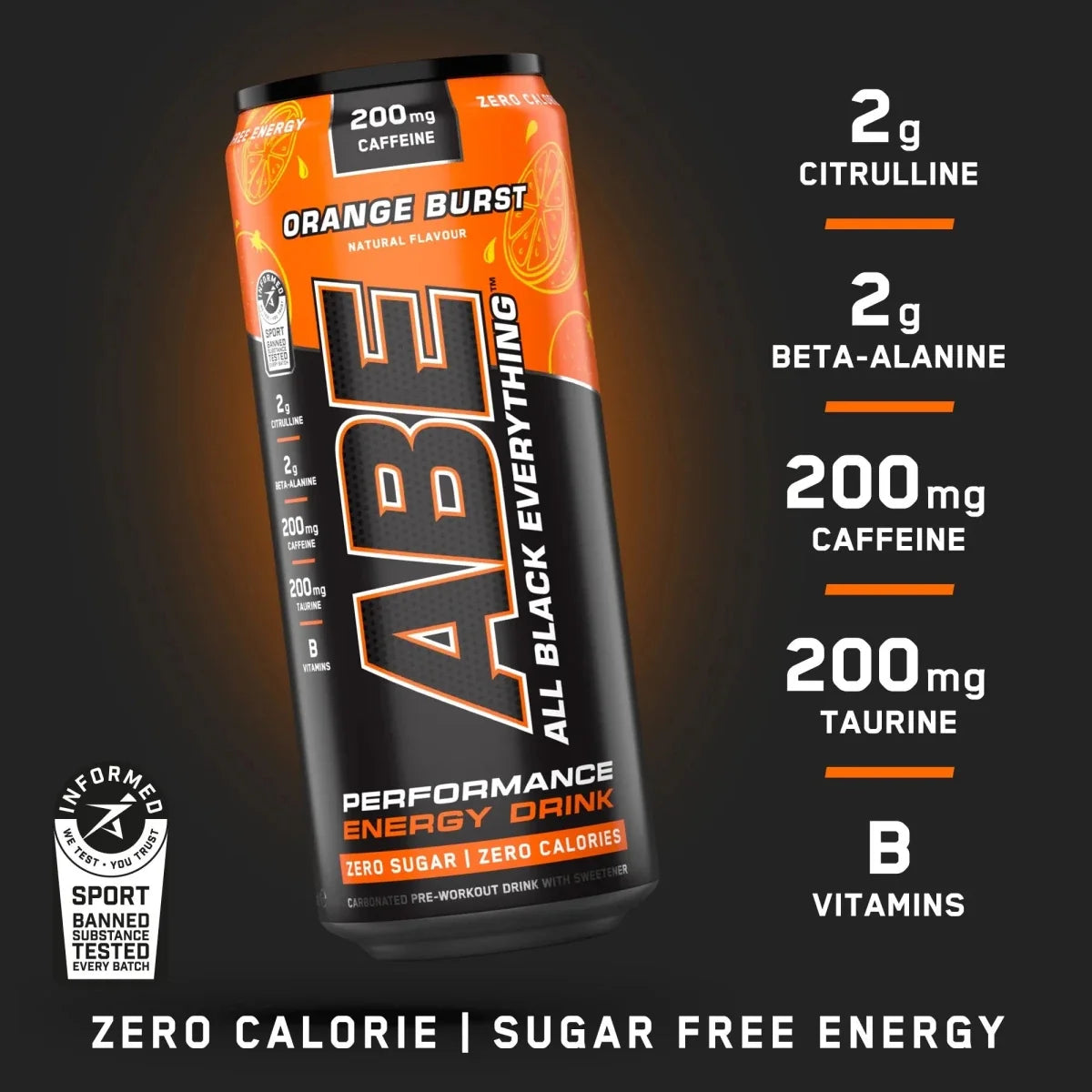 ABE - Performance Pre-Workout Cans