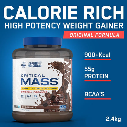Critical Mass Original 6kg High Calorie Gainer