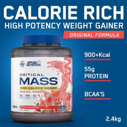 Critical Mass Original 6kg High Calorie Gainer