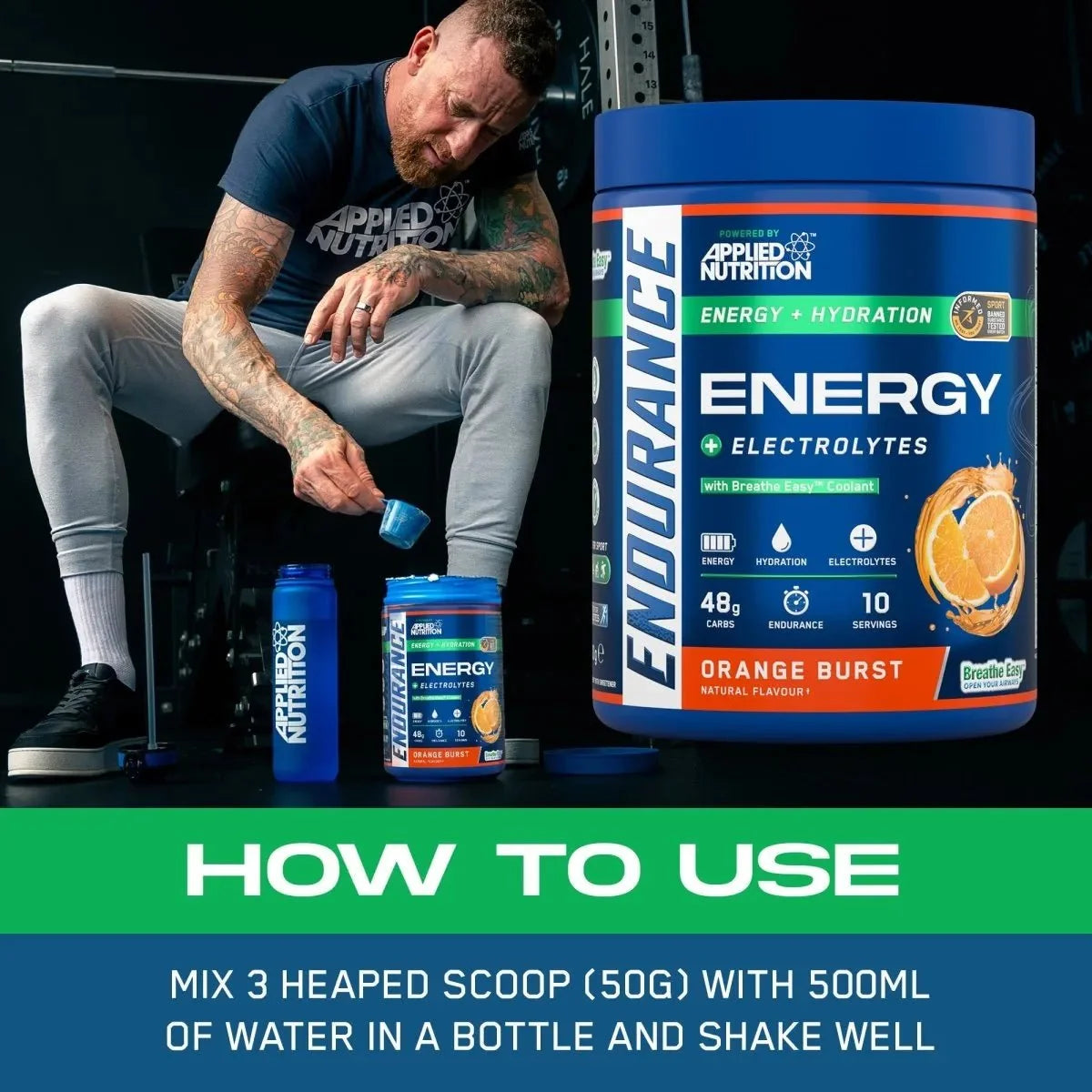 Endurance Breathe - Energy & Hydration Powder