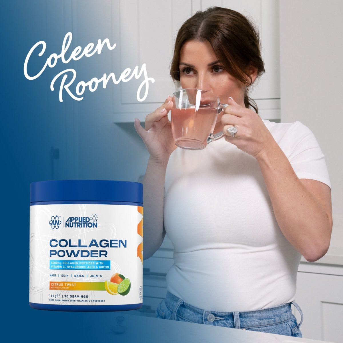 Collagen Wellness & Beauty Supplement with Vitamin C, Biotin and Hyaluronic Acid