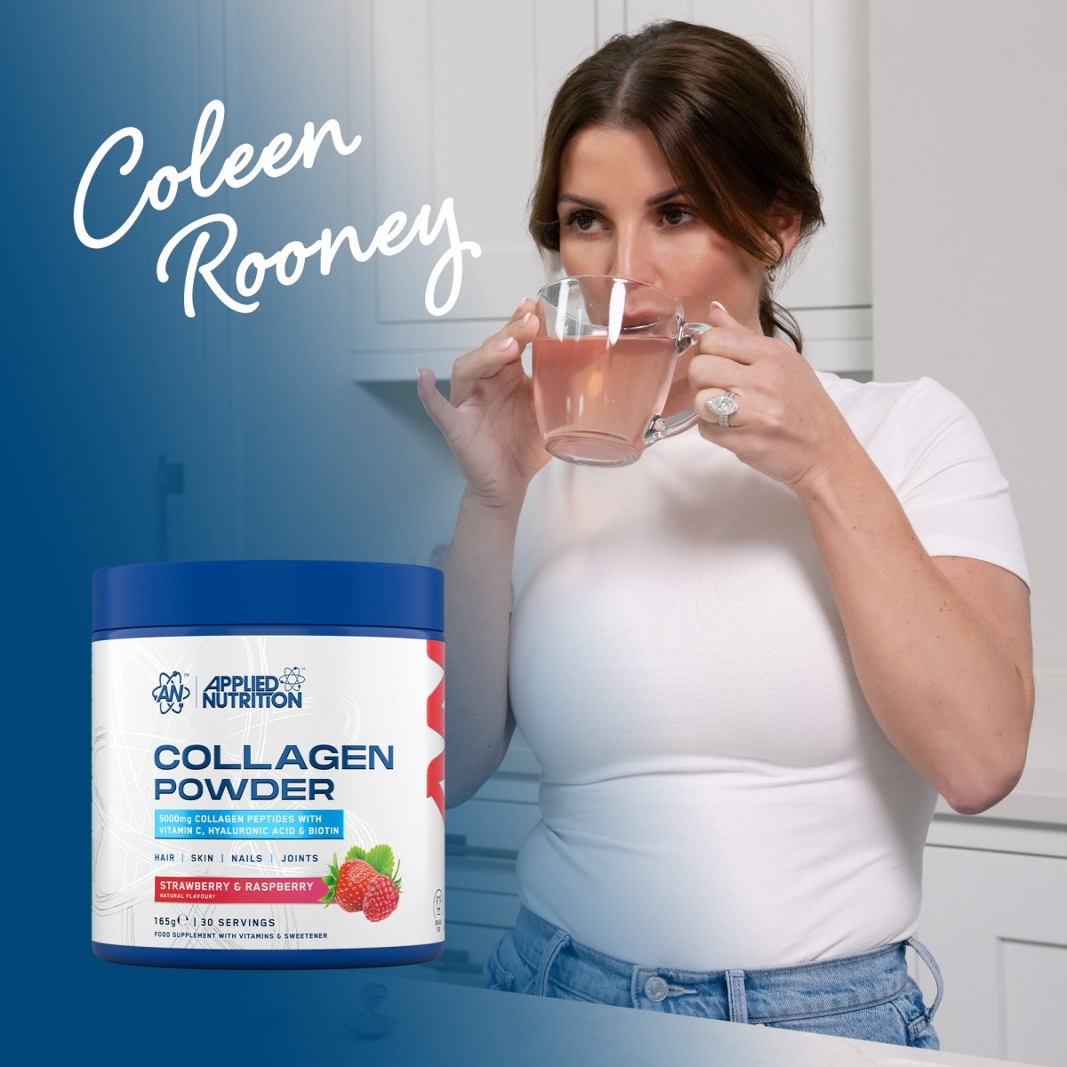 Collagen Wellness & Beauty Supplement with Vitamin C, Biotin and Hyaluronic Acid