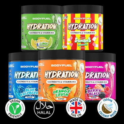 BodyFuel™ Hydration Electrolyte & Vitamin Powder