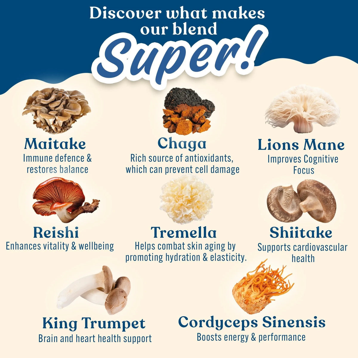Mushroom Superblend 160g