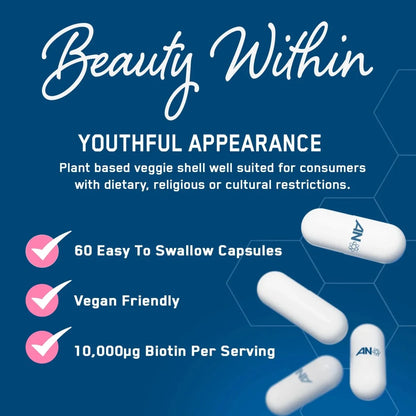 Hair, Skin and Nails Collagen Capsules