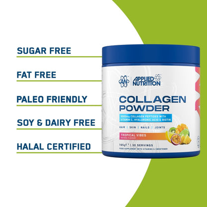 Collagen Wellness & Beauty Supplement with Vitamin C, Biotin and Hyaluronic Acid