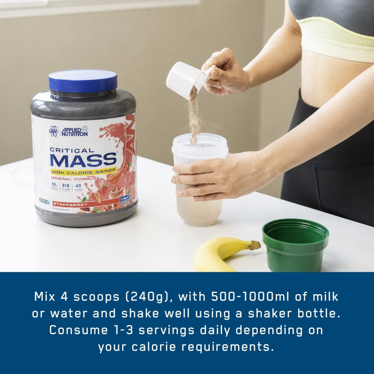Critical Mass Original 6kg High Calorie Gainer