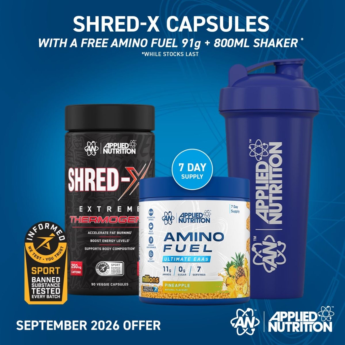 Shred X Ultimate Fat Burner Capsules