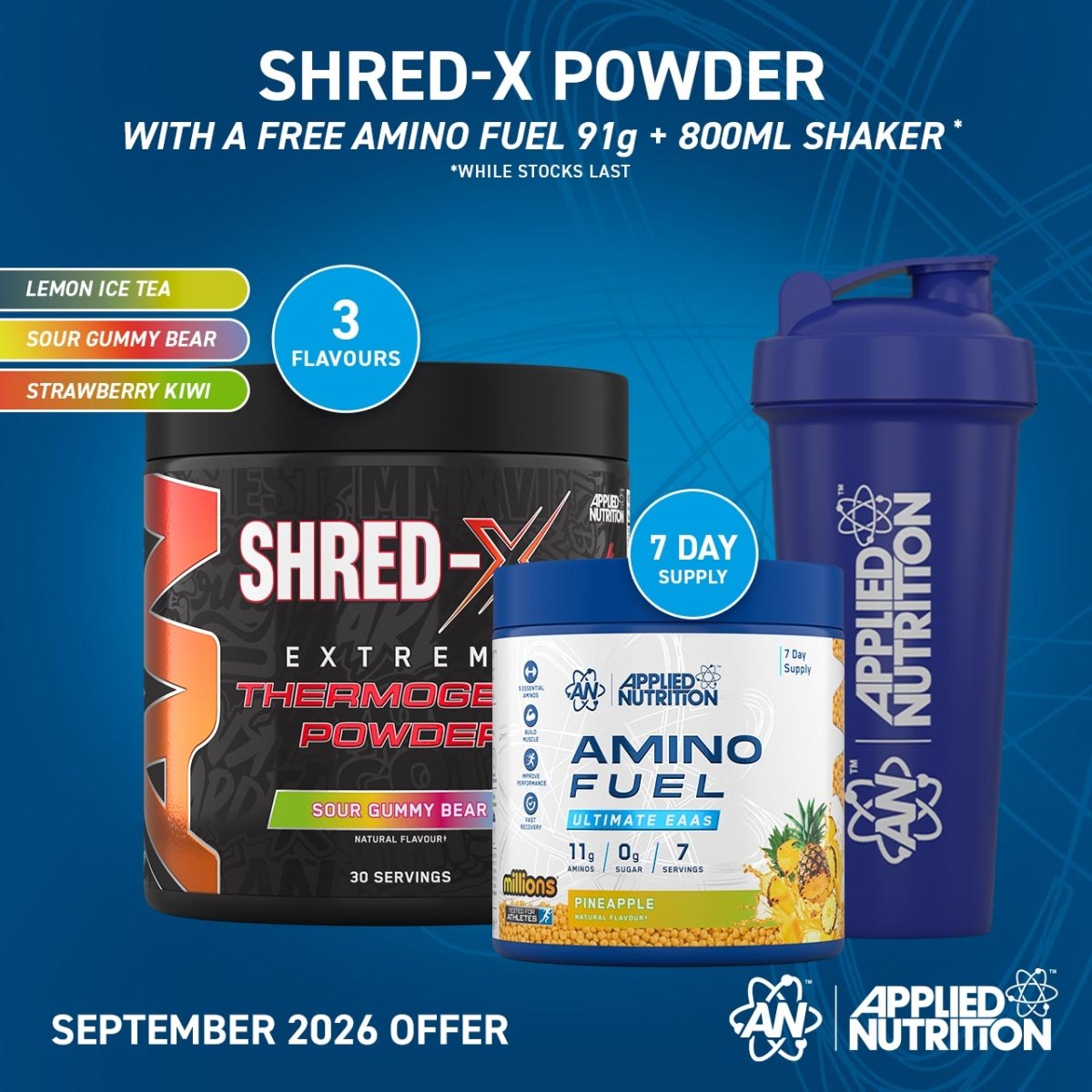 Shred X 300g Fat Burning Thermogenic Powder