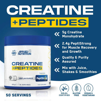 Creatine Monohydrate + Peptide