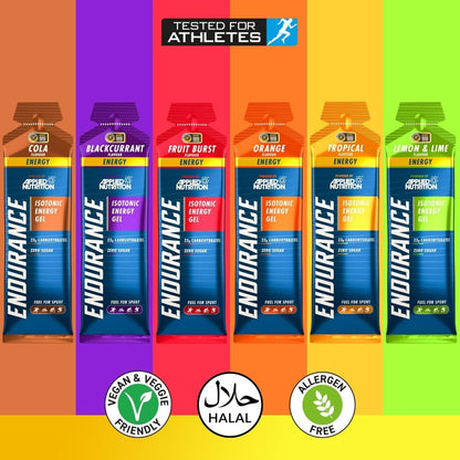 6 Pack Endurance Isotonic Energy Gels