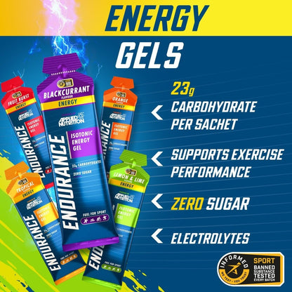 6 Pack Endurance Isotonic Energy Gels